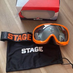 Stage PG 13 ski / snowboarding youth goggles NWT
